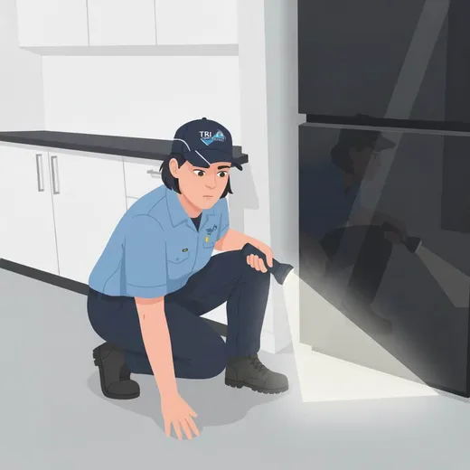 Professional termite inspection of a Melbourne home