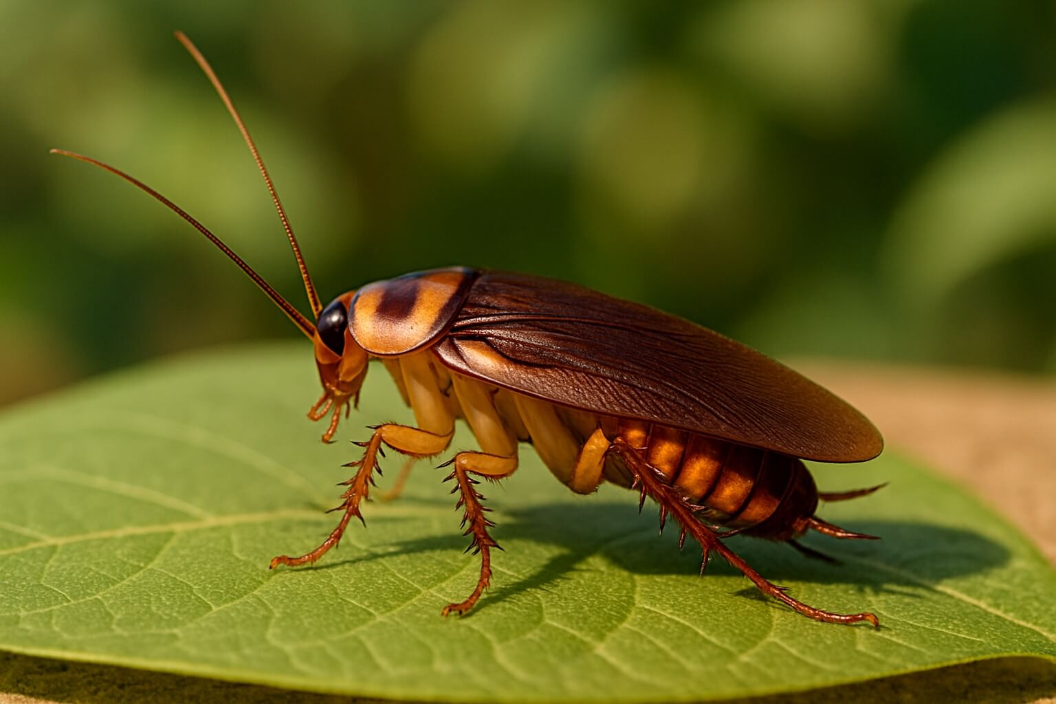 Australian Cockroach in a typical Victorian setting