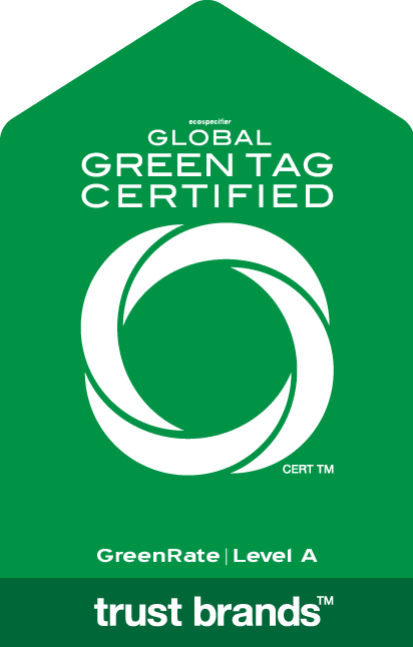 Eco-friendly certification badge