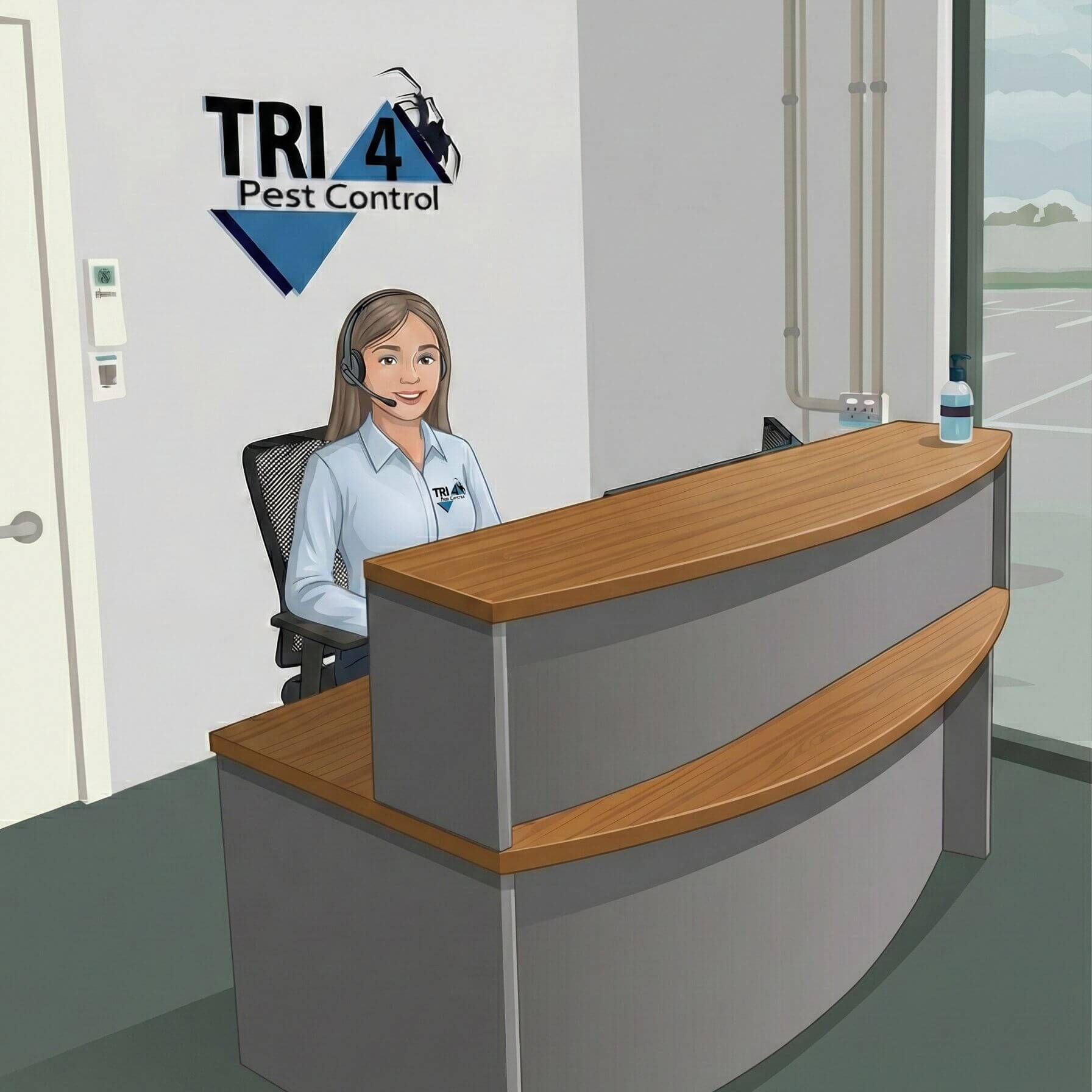 Tri4 Pest Control Team & Work